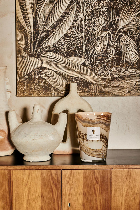 BOUGIE BAOBAB PARFUMÉE SAND SILOLI